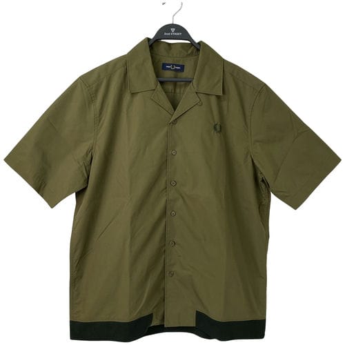 【台中中友百貨店】FRED PERRY/短袖襯衫/L/M5705