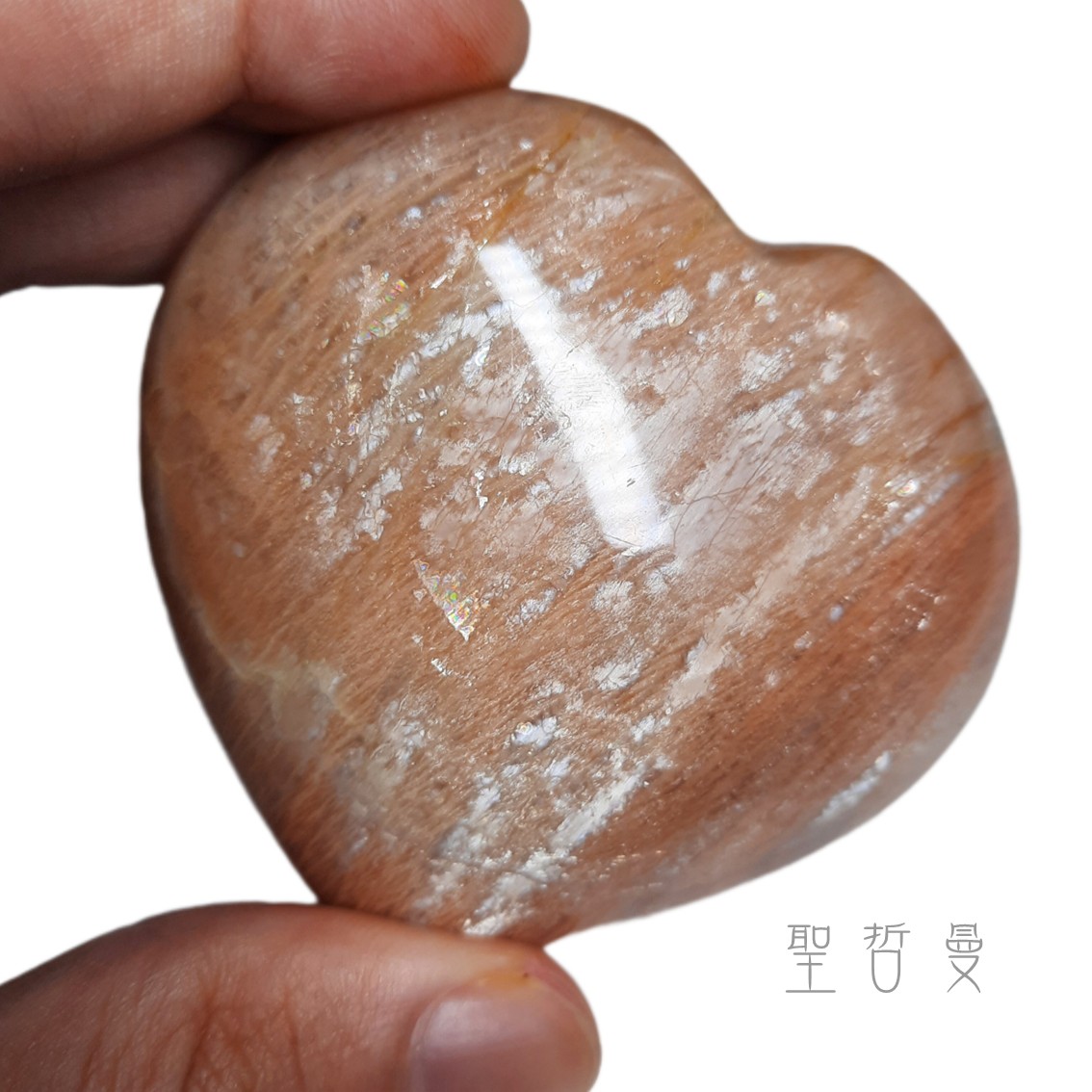 🍊橙月光石大愛心0325-20號 Orange Moonstone ~提升魅力、安撫情緒、緩解衝突_5