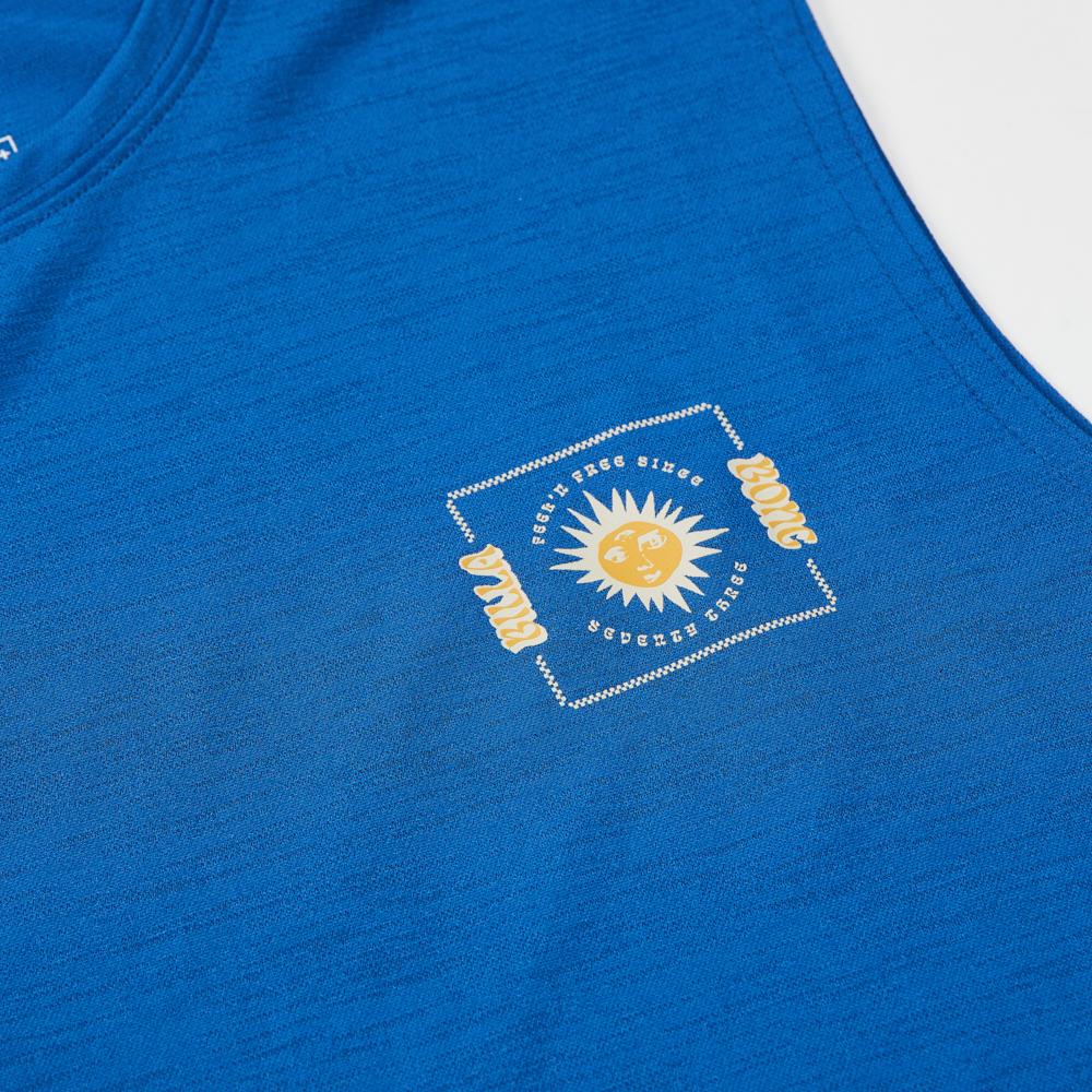【BILLABONG】Shining Muscle Sleeveless Rashguard 防磨背心 藍色 (KBB251-10)_1