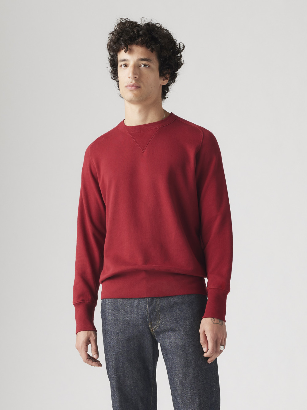 LEVI’S® VINTAGE CLOTHING 圓領大學T (衛衣) LVC 人氣新品