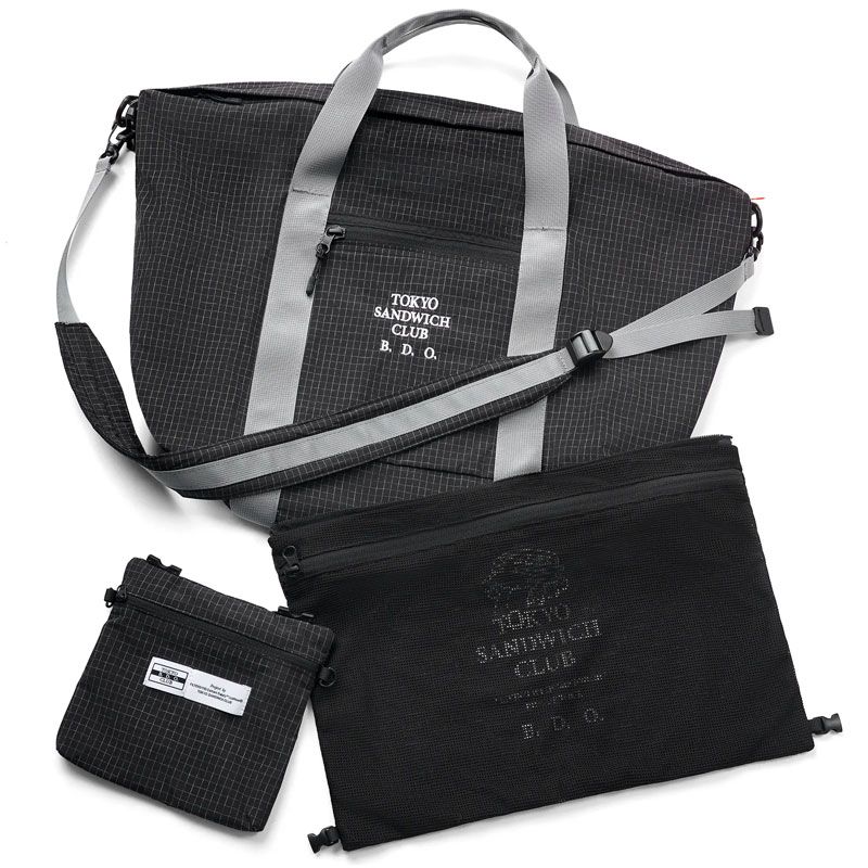 FILTER017 x B.D.O. 東京三明治俱樂部 TRAVEL 3WAY BAG 機能 手提包 肩背袋 (黑色)_2