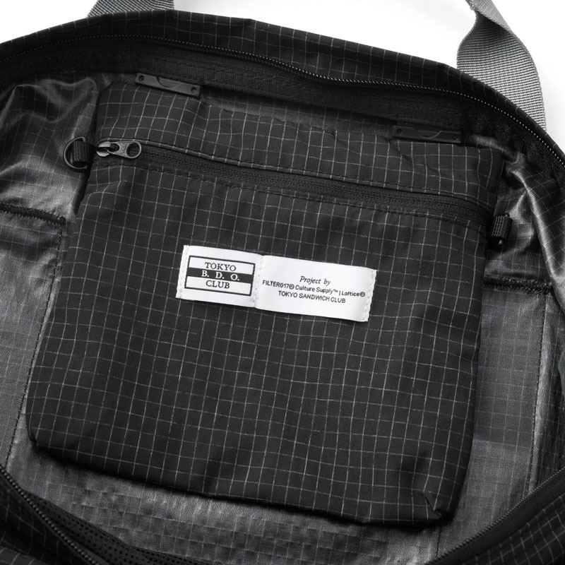 FILTER017 x B.D.O. 東京三明治俱樂部 TRAVEL 3WAY BAG 機能 手提包 肩背袋 (黑色)_4
