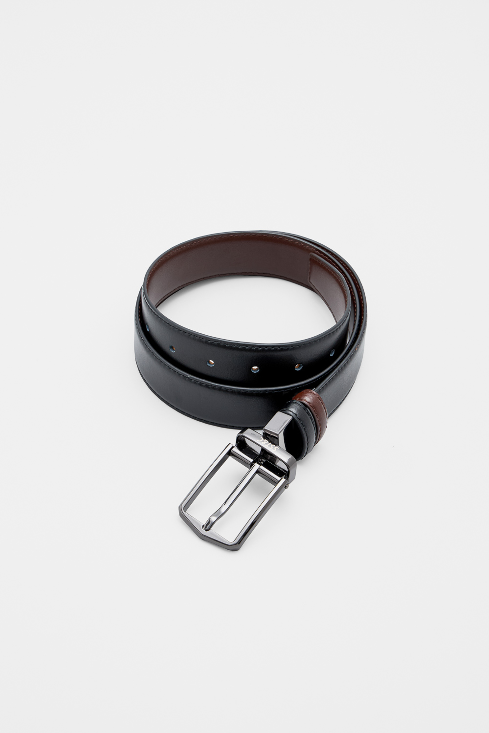 SST&C Black & Brown Reversible Belt | 00312503002_1
