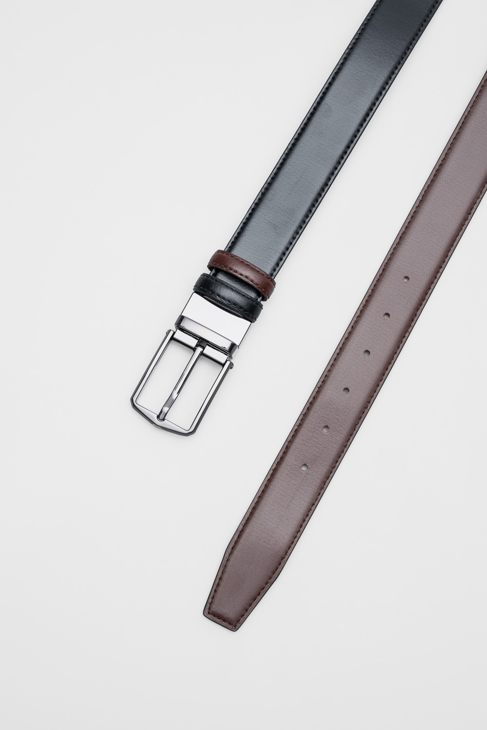 SST&C Black & Brown Reversible Belt | 00312503002_2