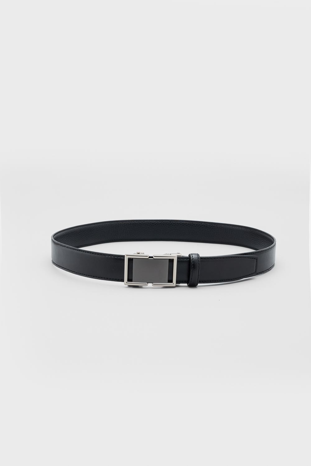 SST&C Black Automatic Buckle Belt | 00312503004_0