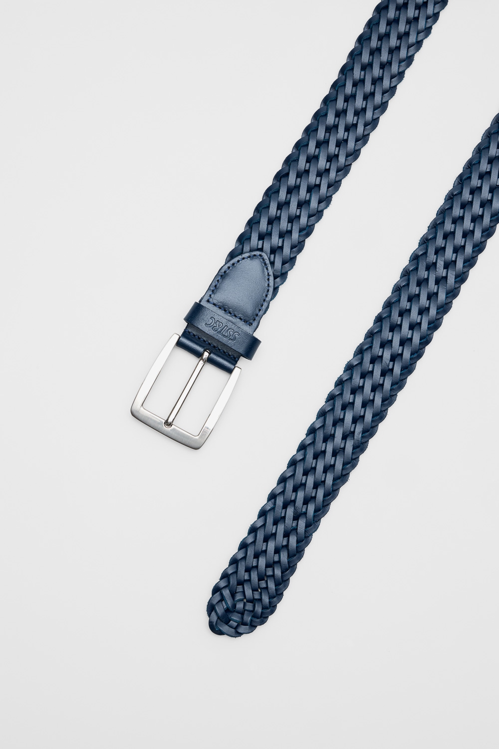 SST&C Midnight Blue Casual Belt | 00312503006_2