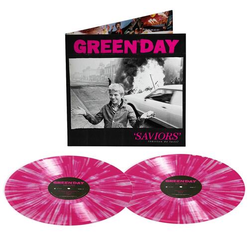 年輕歲月合唱團 Green Day - Saviors (Edition De Luxe) (2LP彩膠唱片)_1