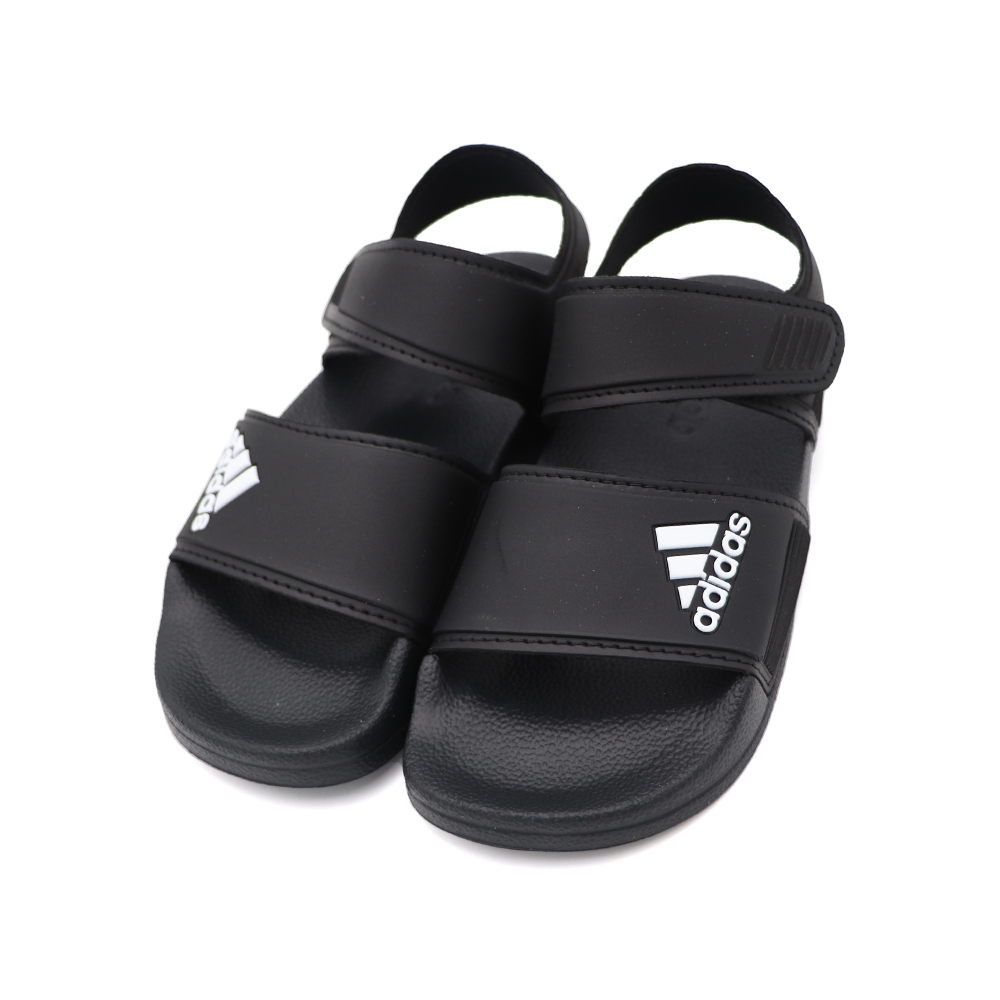 ADIDAS  ADILETTE SANDAL K 魔鬼氈 涼鞋 中童鞋 黑 Y2104 (GW0344)_1