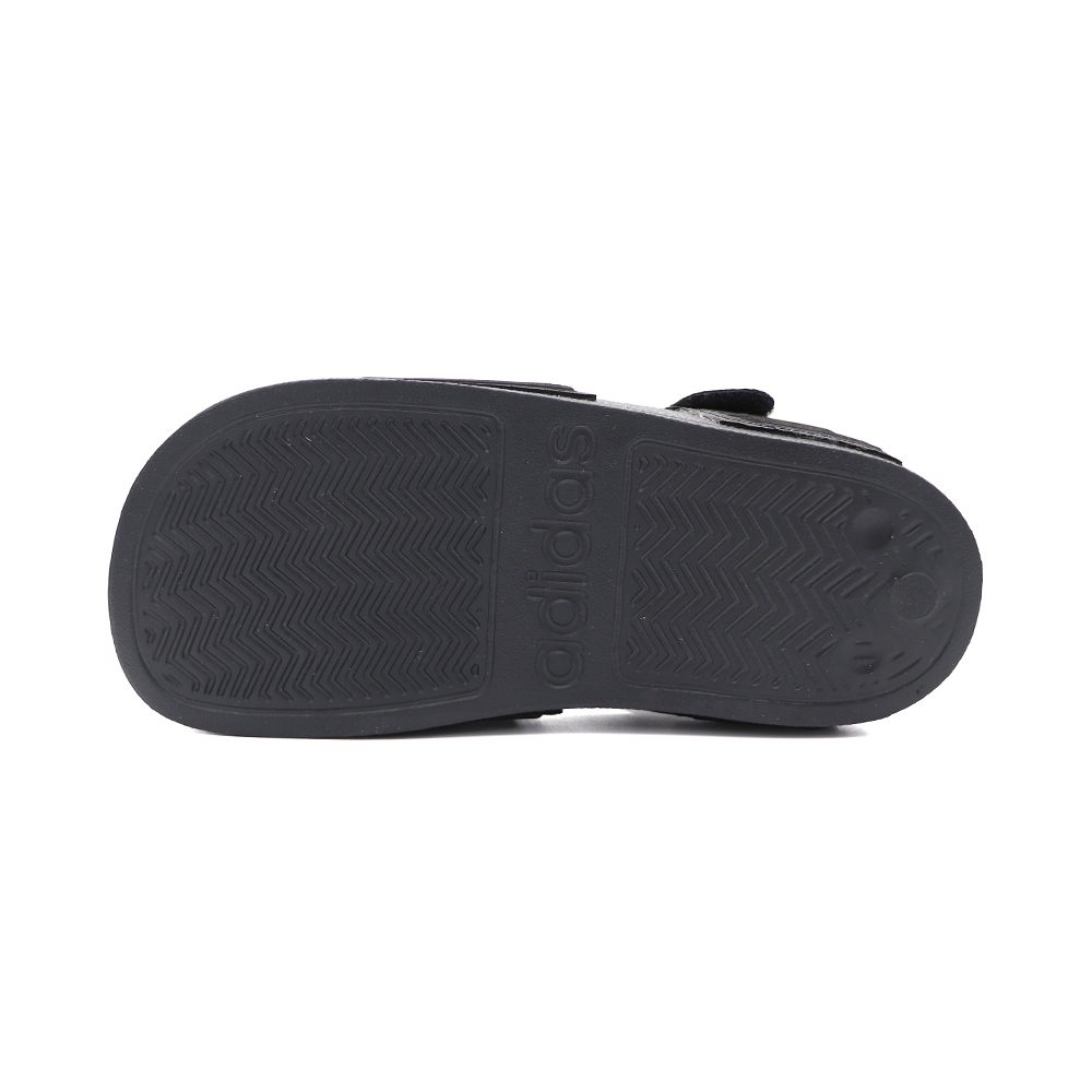 ADIDAS  ADILETTE SANDAL K 魔鬼氈 涼鞋 中童鞋 黑 Y2104 (GW0344)_2