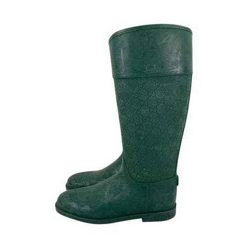 【新竹湳雅廣場店】GUCCI/雨靴/39/