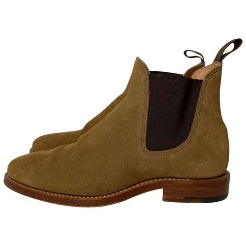 【台北西門漢中店】VIBERG/側邊鬆緊靴/US7/