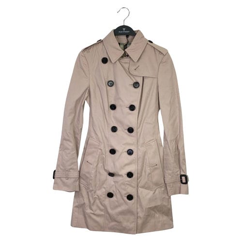【逢甲福星店】BURBERRY/雙排釦風衣/36/4005684