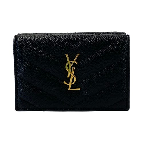 【逢甲福星店】SAINT LAURENT/對折錢包//TGN668274