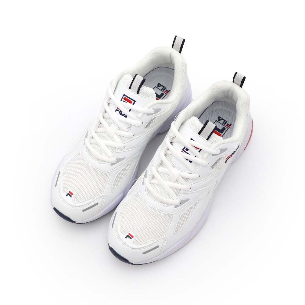 FILA 白 老爹 復古 網布 運動鞋 男款 B5826【新竹皇家1-J907X-123】_1