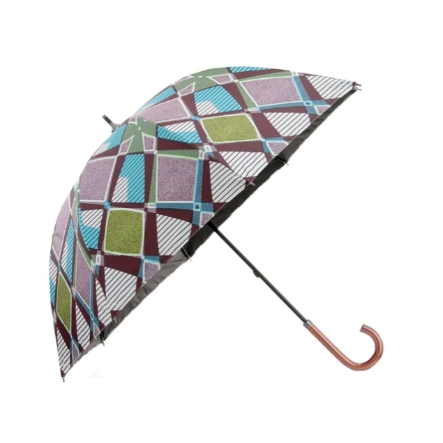 日本 晴雨兼用雨傘-幾何拼圖 50cm×8骨 (JN538-291-83)_0