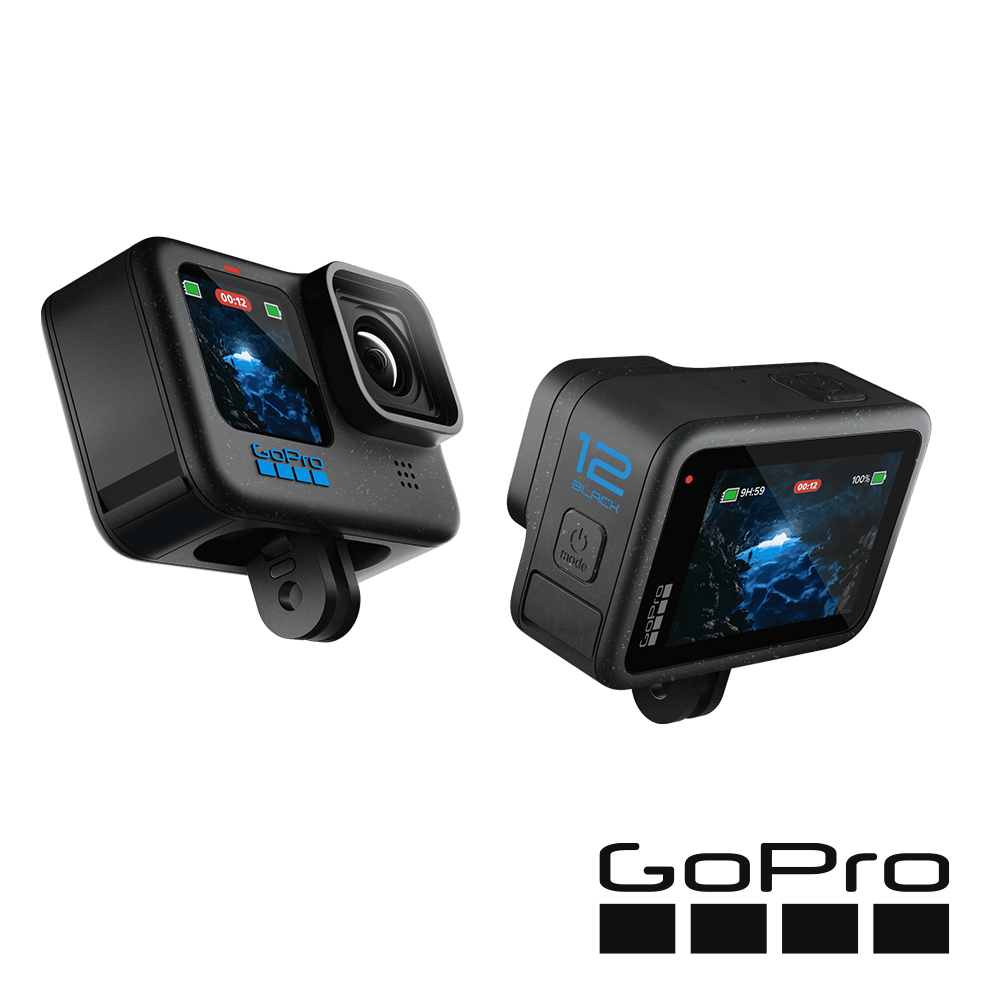 【GoPro】HERO12 Black CE創作者隨夾隨拍套組 (HERO12創作者套組+鯊魚軟管夾+Enduro原廠充電電池+64G記憶卡) 正成公司貨_2