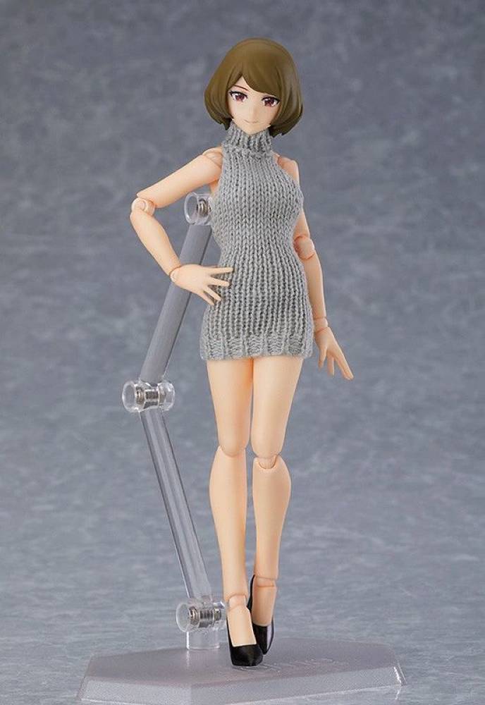 figma公仔 女性body(Chiaki千秋) with 露背毛衣穿搭 「figma Styles」_2