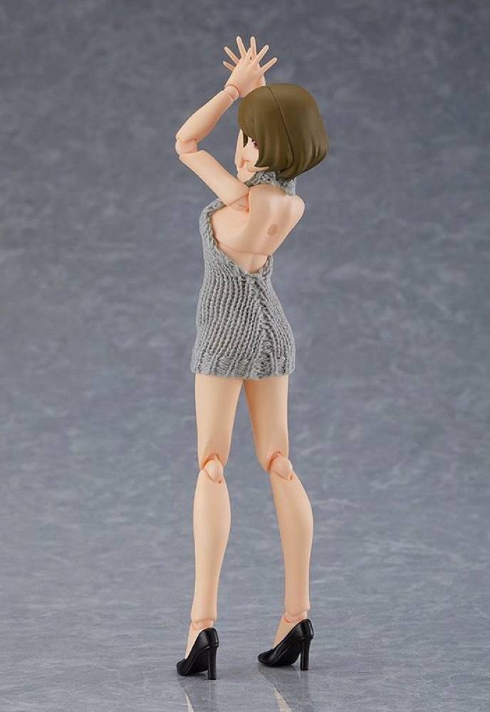 figma公仔 女性body(Chiaki千秋) with 露背毛衣穿搭 「figma Styles」_3