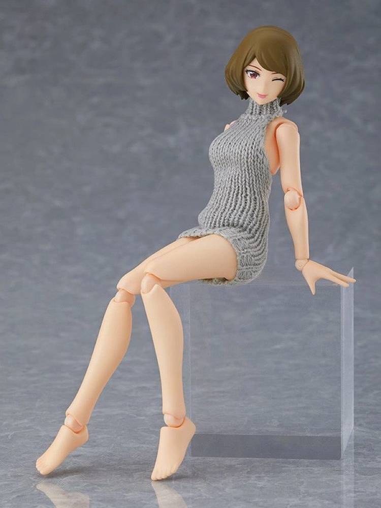 figma公仔 女性body(Chiaki千秋) with 露背毛衣穿搭 「figma Styles」_4