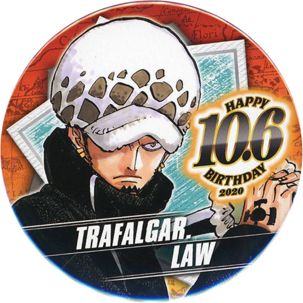 特拉法爾加・羅 生日徽章(2020) 「航海王One Piece」_0