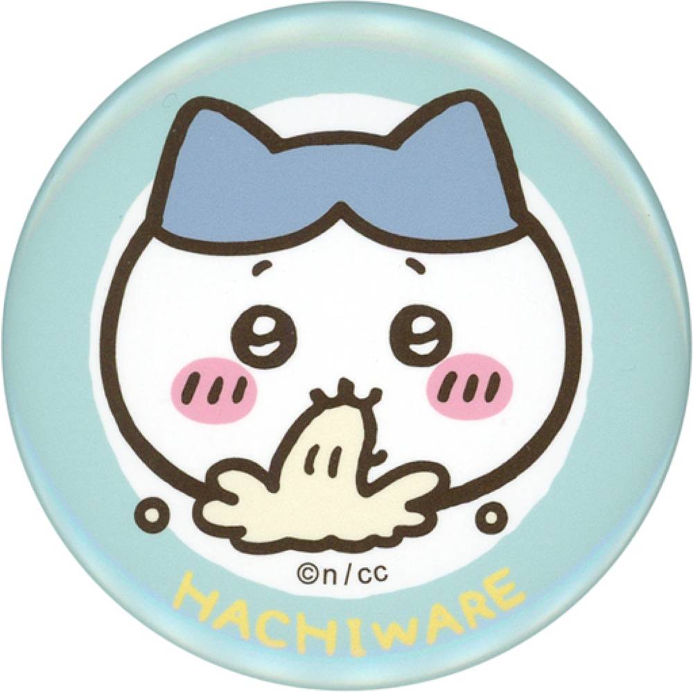 小八貓Hachiware(毛球) 徽章 「吉伊卡哇Chiikawa 隨機徽章(更快樂的夥伴篇)」_0
