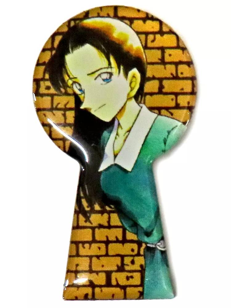 41.宮野明美徽章 「名偵探柯南 鑰匙孔造型徽章 27～52卷」 少年Sunday Premium SHOP限定_0