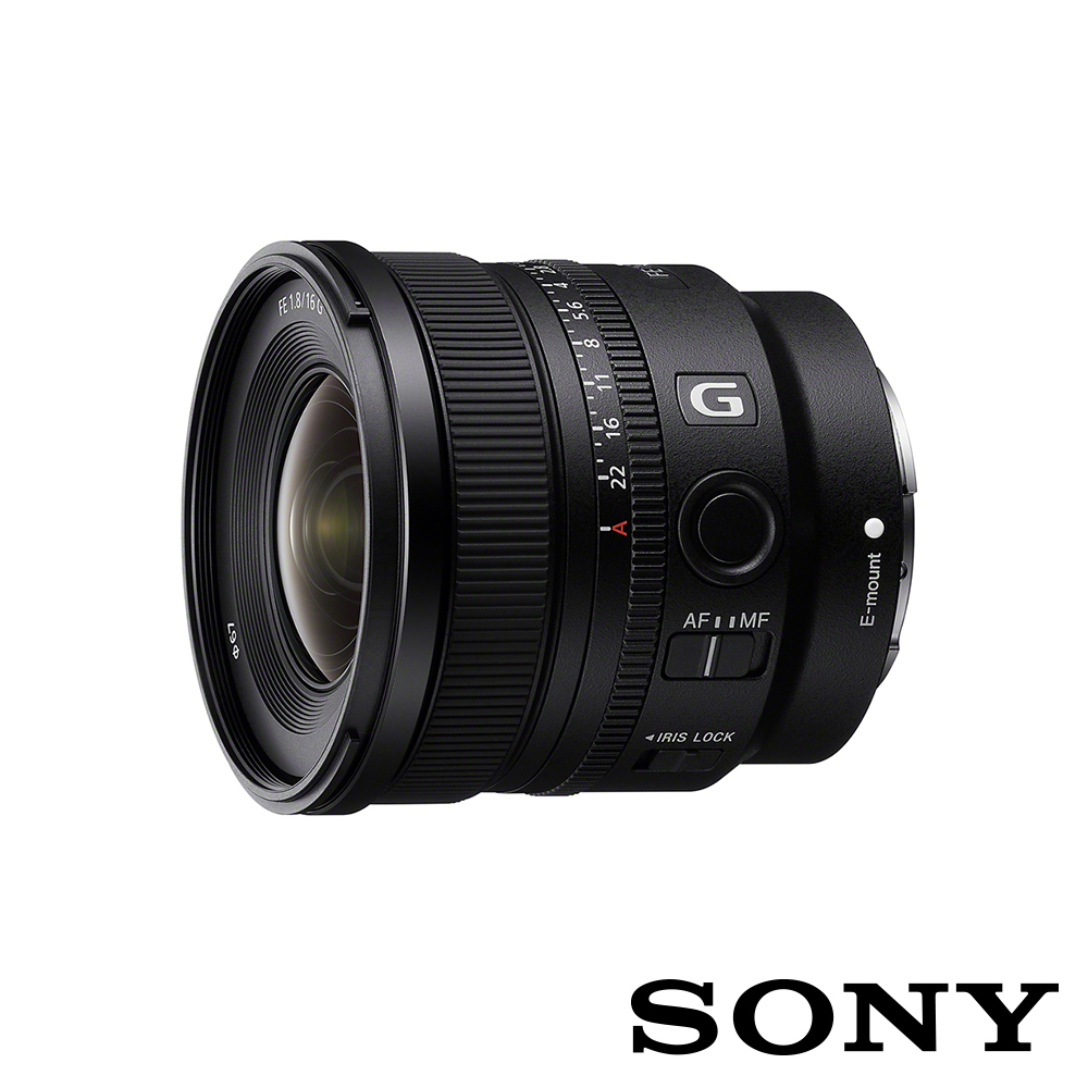 【預購】【SONY】FE 16mm F1.8 G 16mm 超廣角 G 系列鏡頭 SEL16F18G 公司貨_0