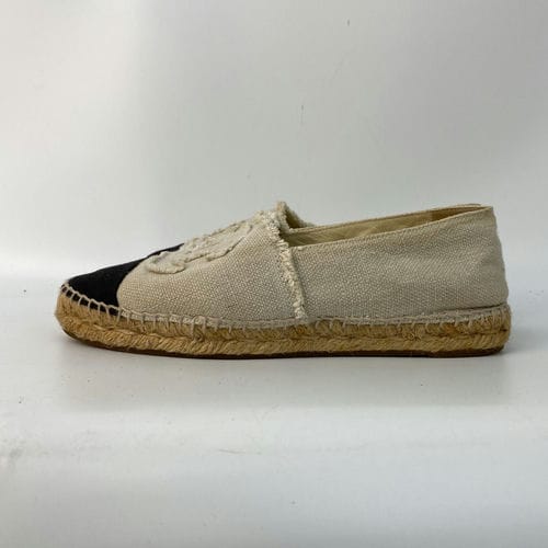 【台中一中店】CHANEL/草編鞋/38/G29762