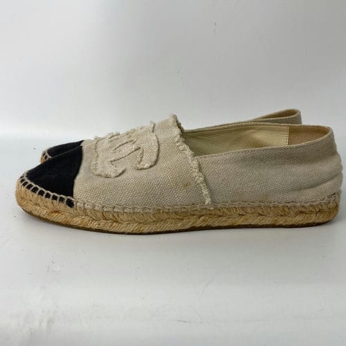 【台中中友百貨店】CHANEL/草編鞋/25cm/Z G29762