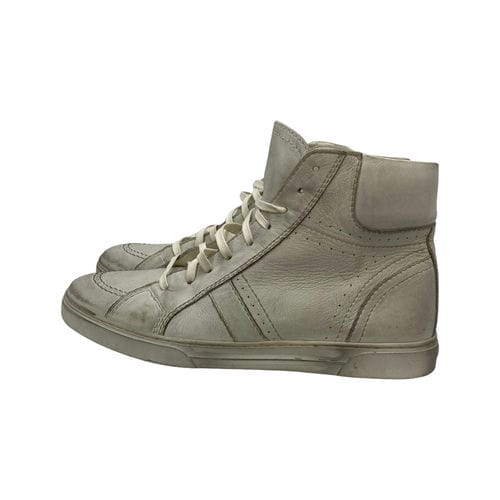 【台北車站館前店】SAINT LAURENT/高筒運動休閒鞋/41/DE 532874