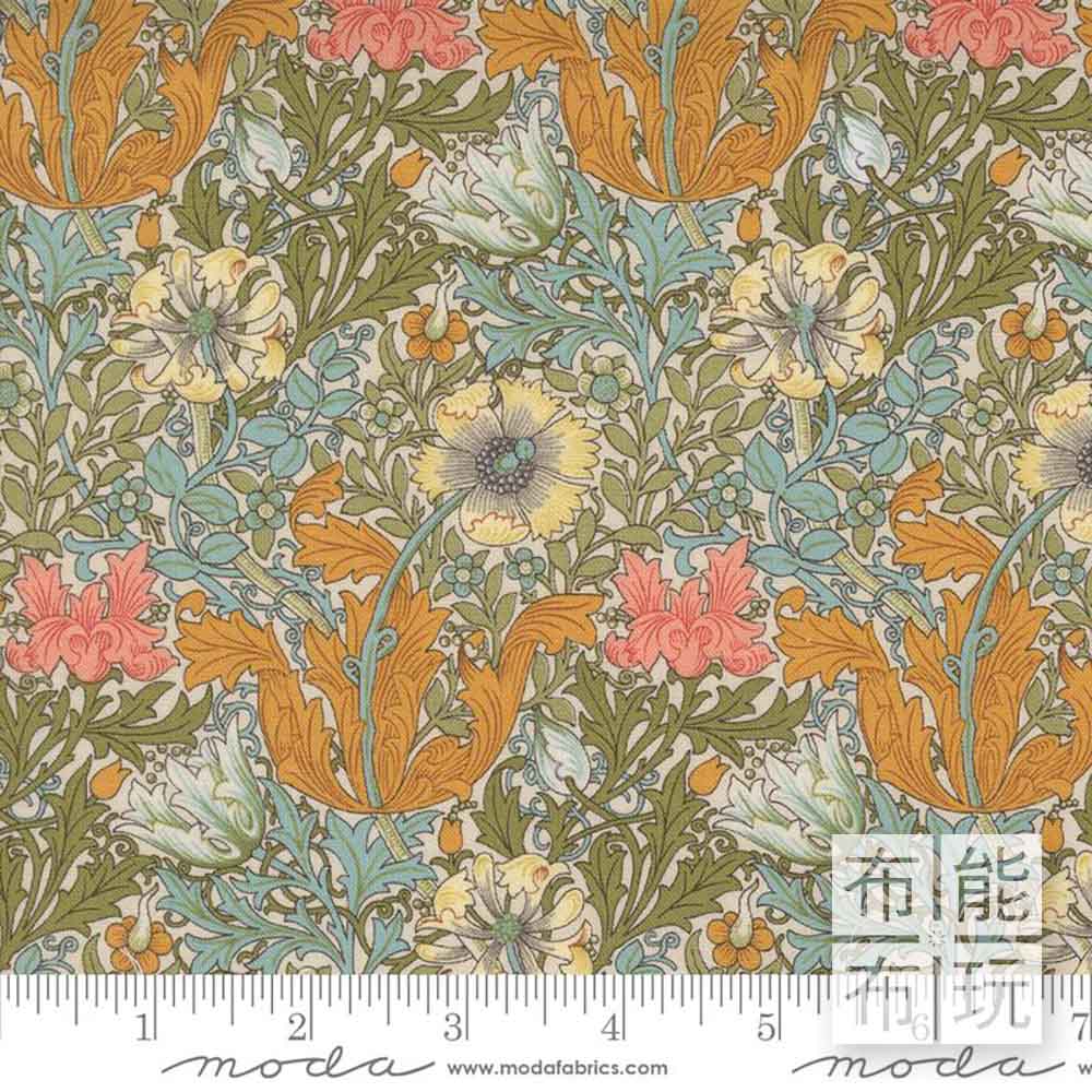 MODA 【William Morris】美布 8390-11 (碼)_0