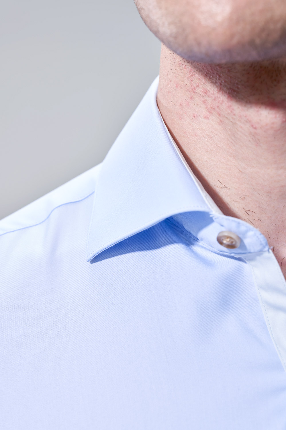 SST&C Blue Slim Fit Shirt | 00062504015_2