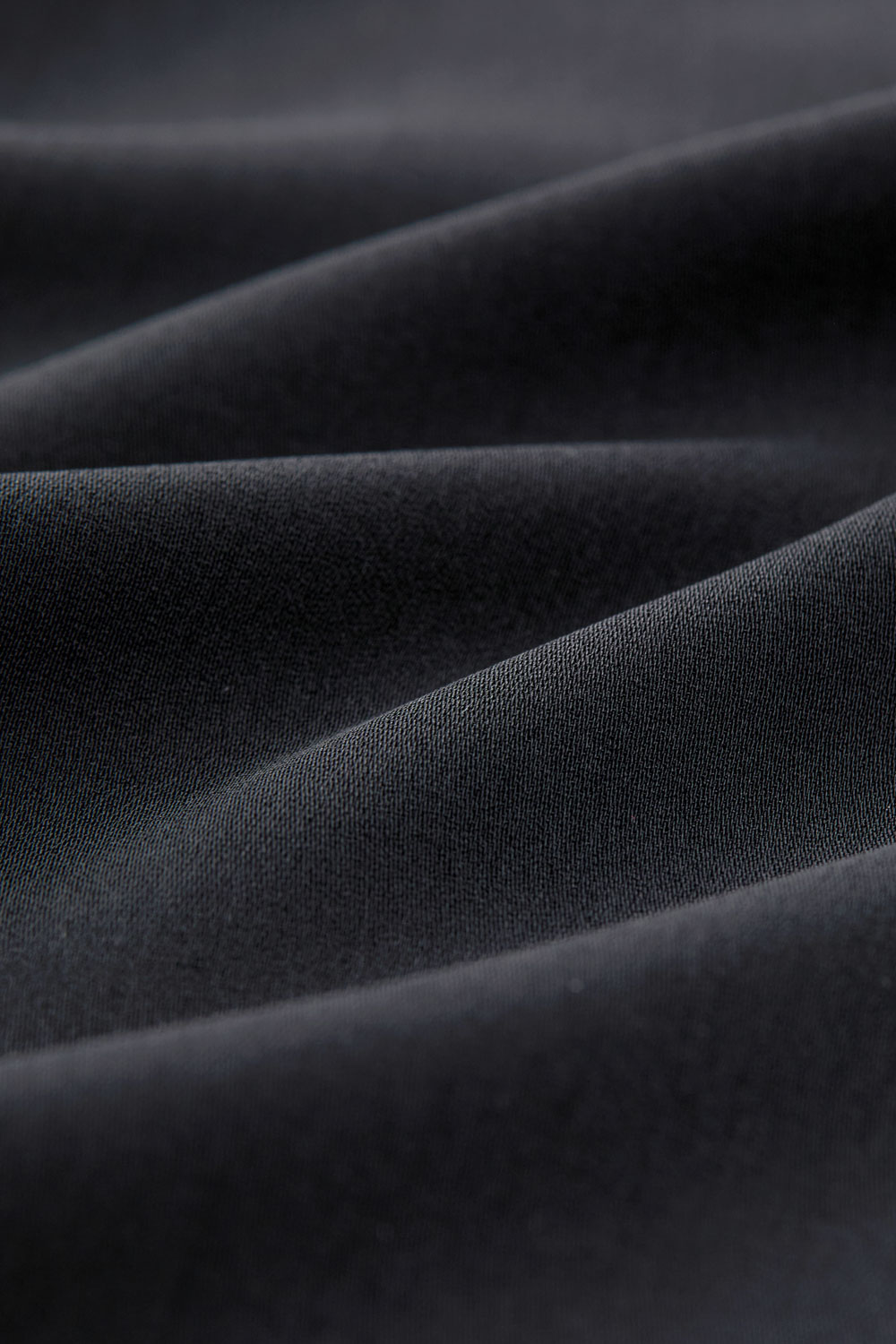 SST&C Black Pleated Cuffs Long Sleeve Top | 01082504007_6