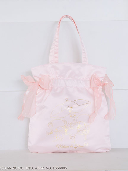 雙星仙子透明蝴蝶結絲帶肩背包(08000385200) - Maison de FLEUR