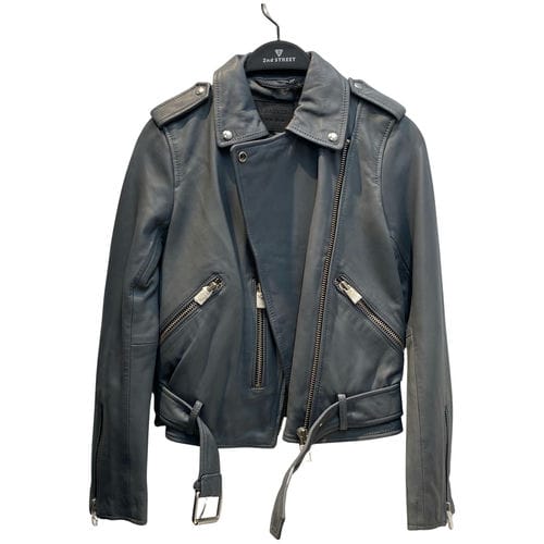 【汐止遠雄店】ALLSAINTS/騎士夾克/2/wl122m