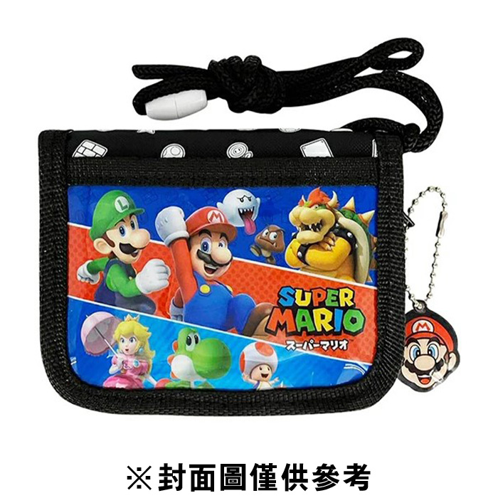 【周邊商品】超級瑪利歐 拉鍊小錢包 4943777139480_0