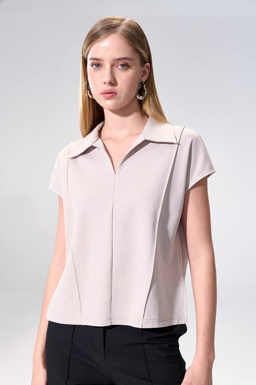 SST&C Apricot Short Sleeve Polo Shirt | 01212504002_0