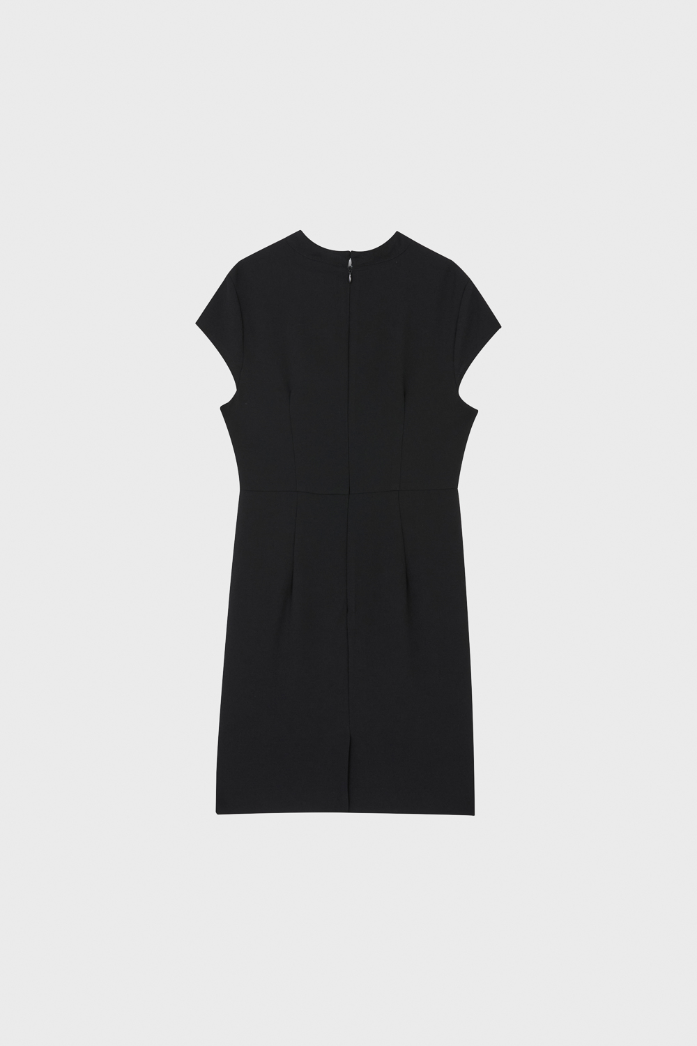 SST&C Black Front Knot Slim-Fit Dress | 01222504003_5