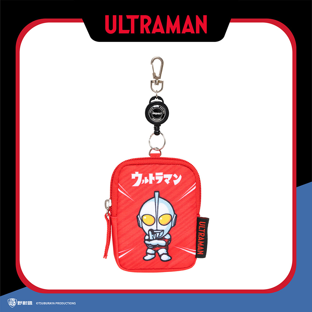 【IMPACT】怡寶 | Ultraman超人力霸王伸縮票卡零錢包 #紅色 IMUTL02RD (IMKA)