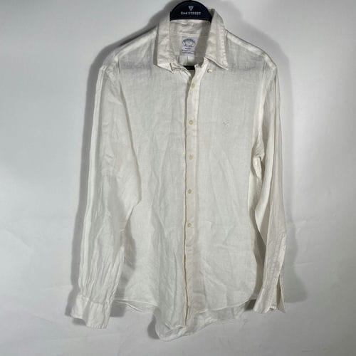 【環球板橋車站店】BROOKS BROTHERS/長袖襯衫/S/4483-00453
