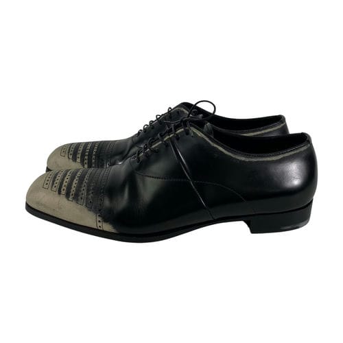 【新光三越台南中山店】PRADA/商務皮鞋/US8/2E 2235