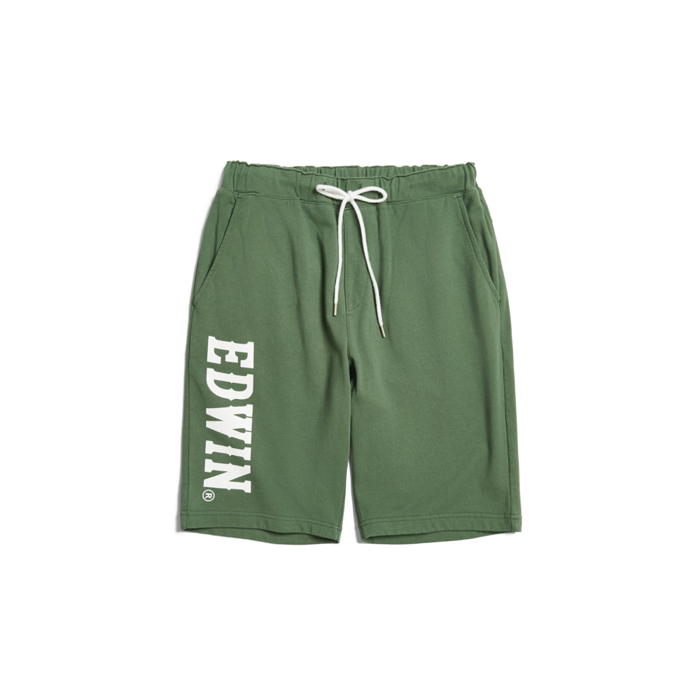 EDWIN｜男裝｜純棉運動休閒短褲