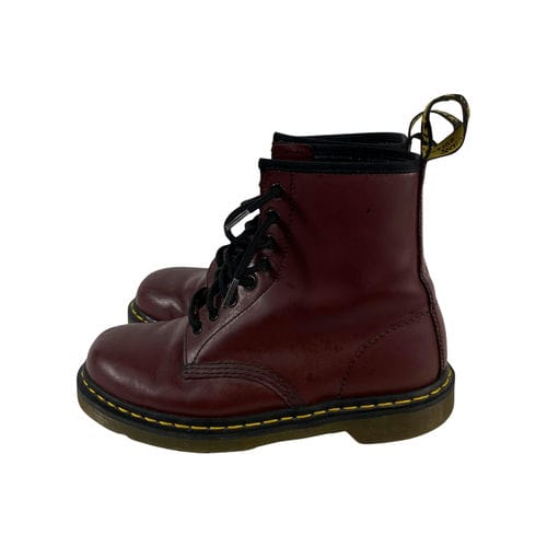 【高雄大遠百店】Dr.Martens/綁帶靴/39/