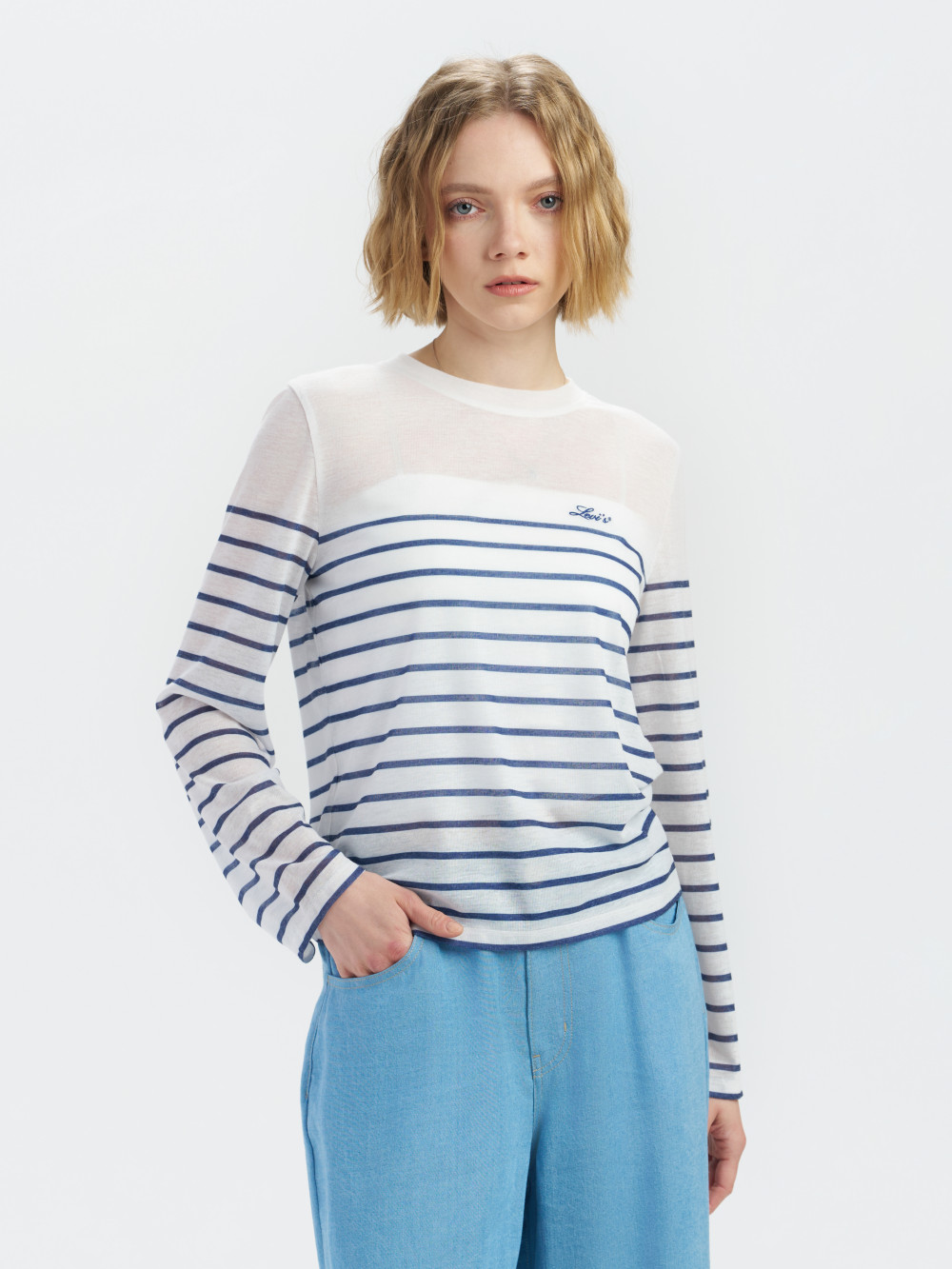 女款 長袖T 條紋長袖 SUMMER HOLIDAY系列 人氣新品