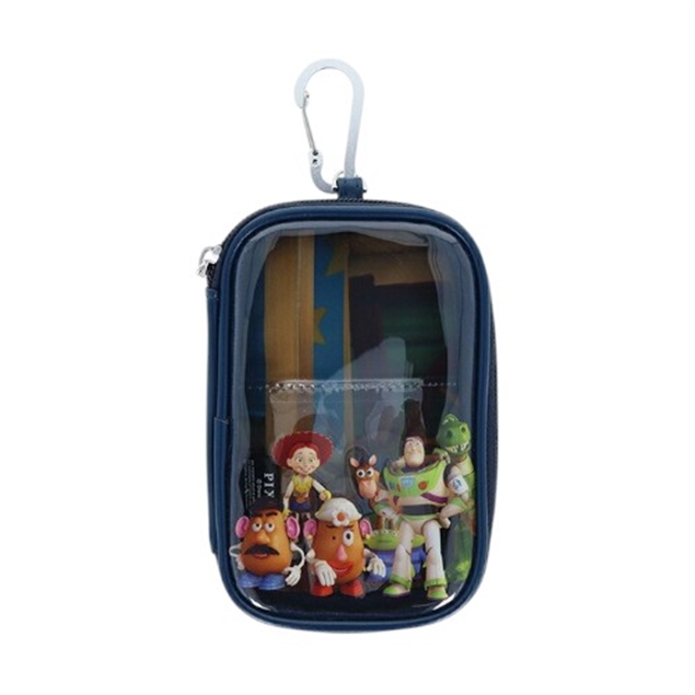 日本 Disney 迪士尼 玩具總動員透明收納包 約10×15×3cm (JN1127)_0