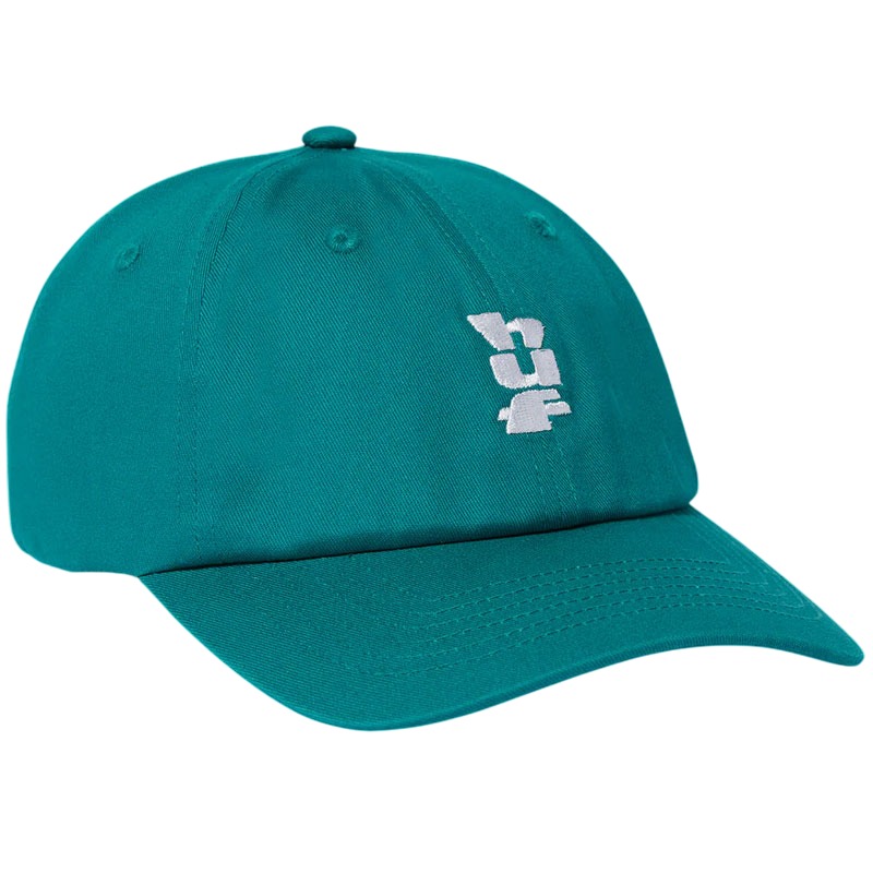 【HUF】HF251E11303F SET MEGABLAST 6 PANEL CV HAT 老帽 / 棒球帽 (綠色)_0