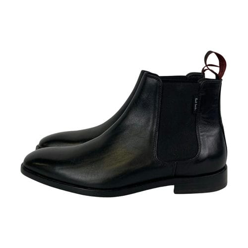 【環球桃園A8店】Paul Smith/側邊鬆緊靴/24.5cm/M2S-GER28
