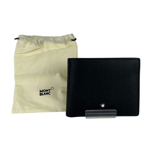 【宜蘭家樂福店】MONTBLANC/對折錢包//