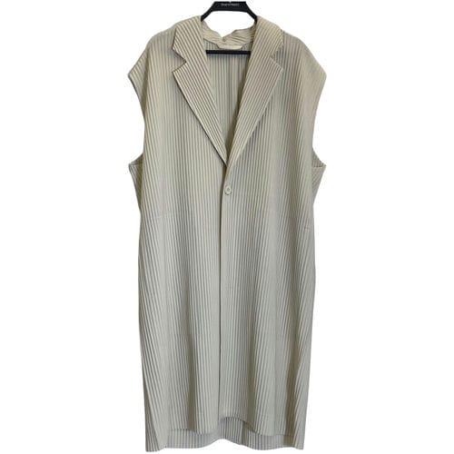 【逢甲福星店】HOMME PLISSE ISSEY MIYAKE/大衣/3/HP18-JE110