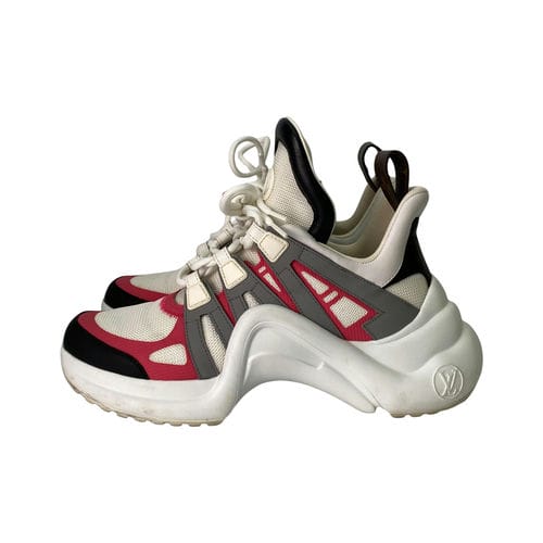 【新莊宏匯廣場店】LOUIS VUITTON/低筒運動休閒鞋/38/GO 1108